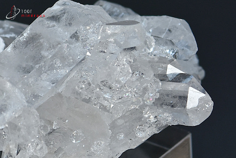 Minéral critallisé de cristal de roche du Brésil