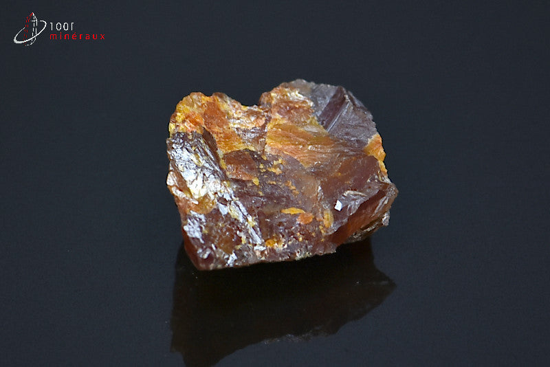 Minéral cristallisé de blende ou sphalérite d'Espagne