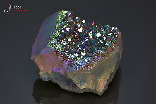 Minéral cristallisé de quartz titane des Etats-Unis