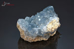 Célestine bleue - Madagascar - minéraux à cristaux 7,1 cm / 342g / BH244 - Vignette | 1001 minéraux