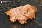 Vanadinite du Maroc (cristaux orange vif sur Barytine rosée cristallisée) - 72 g / BH249 - Vignette | 1001 minéraux