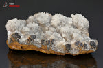 Calcite sur Hématite et Limonite - Maroc - minéraux à cristaux 9,4 cm / 186g / BH848 - Vignette | 1001 minéraux