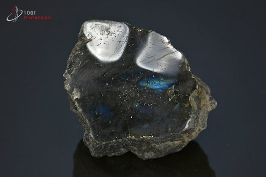 Minéral poli de labradorite de Madagascar