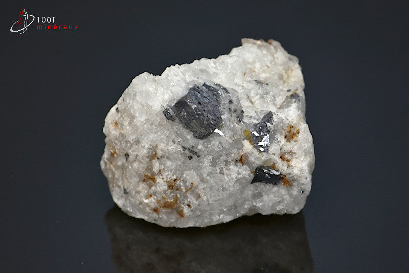 Minéral cristallisé de galèné du Maroc
