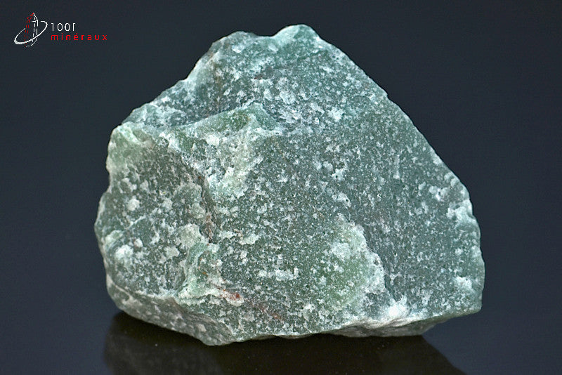 Minéral d'aventurine brute verte du Brésil