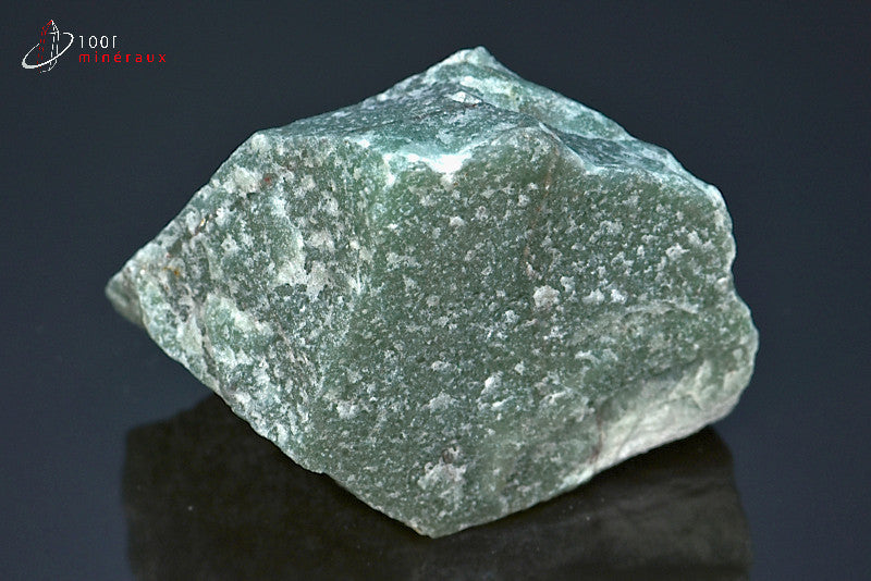 Minéral d'aventurine brute verte du Brésil