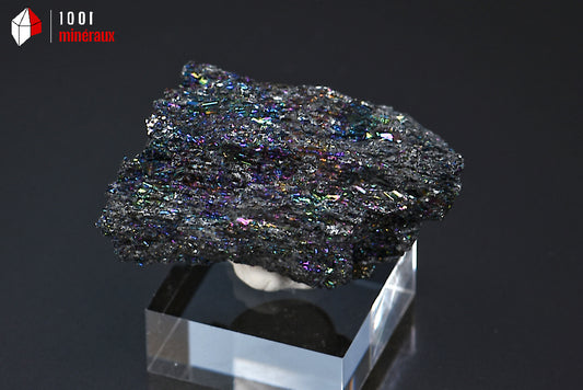 Minéral cristallisé artificielle de carborandite des États-Unis