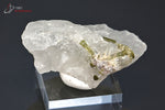 Tourmaline verte sur Quartz - Brésil - minéraux à cristaux 4,5 cm / 28g / BJ405 - Vignette | 1001 minéraux