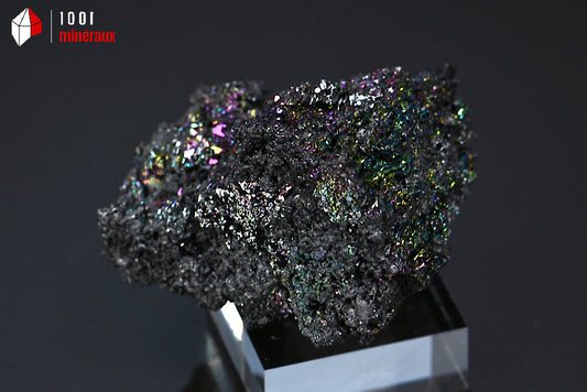 Minéral cristallisé artificielle de carborandite des États-Unis