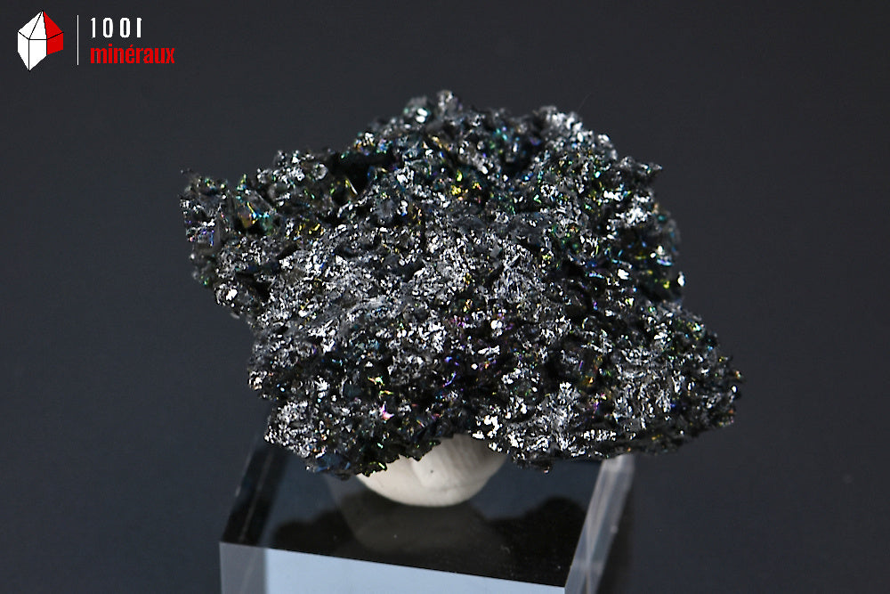 Minéral cristallisé artificielle de carborandite des États-Unis