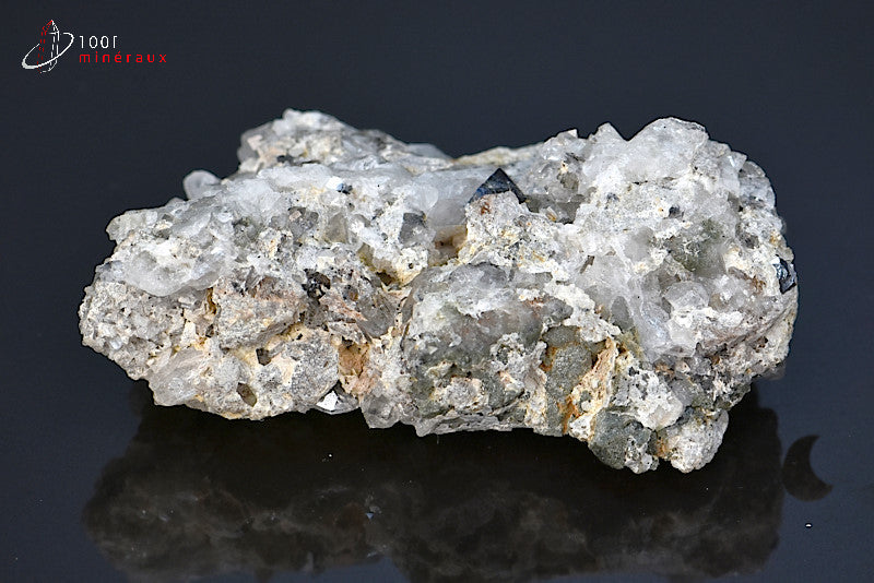 Minéral cristallisé d'anatase du Pakistan