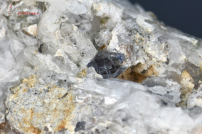 Minéral cristallisé d'anatase du Pakistan