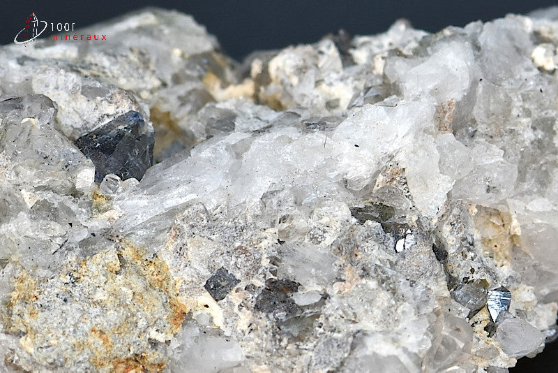 Minéral cristallisé d'anatase du Pakistan