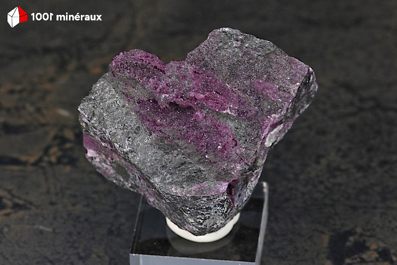 Kammerérite de Turquie - Clinochlore chromifère rose-pourpre. Pièce unique.
