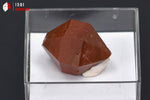 Hyacinthe ou Zircon rouge - Espagne - minéraux à cristaux 1,6 cm / 2,6g / BJ583 - Vignette | 1001 minéraux