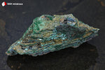 Malachite botryoïdale de la République Démocratique du Congo sur roche sédimentaire - 166 g / BJ817 - Vignette | 1001 minéraux