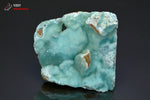 Hémimorphite bleue - R.D. Congo - minéraux à cristaux 6,3 cm / 91g / BJ830 - Vignette | 1001 minéraux