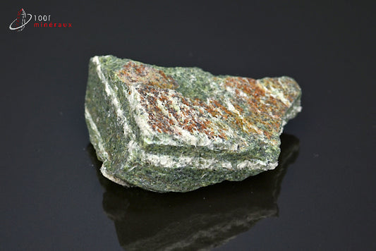 Minéral brut de serpentine verte du Brésil