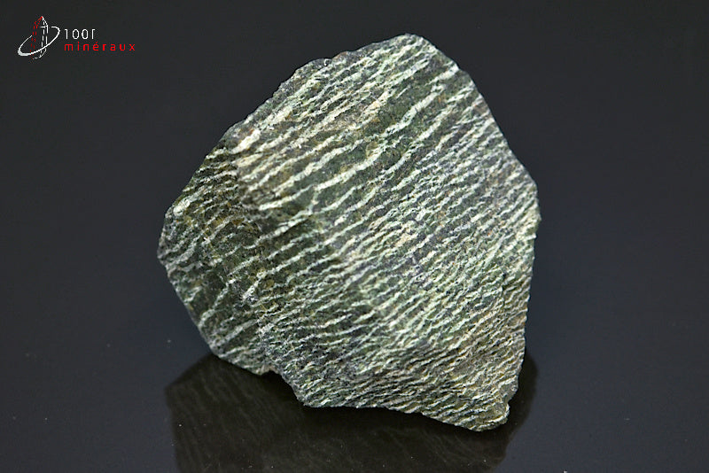 Minéral brut de serpentine verte du Brésil