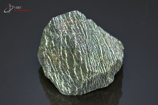 Minéral brut de serpentine verte du Brésil