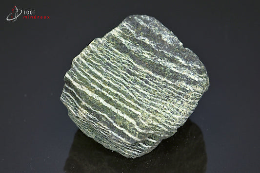 Minéral brut de serpentine verte du Brésil