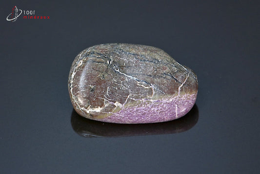 Minéral poli de stichtite violette du Canada