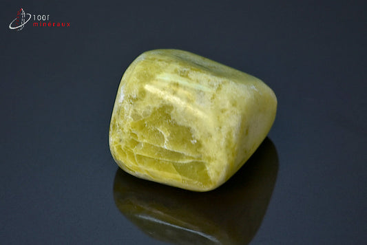 Minéral poli de serpentine verte du Pakistan