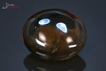 Galet poli de Quartz fumé du Brésil - 5,3 cm / 79g - Vignette | 1001 minéraux