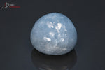 Calcite bleue polie en galet - Mexique - minéraux polis 4,3 cm / 86g / BK291 - Vignette | 1001 minéraux