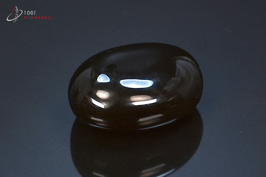 Fossile d'ambre bleu d'Indonésie