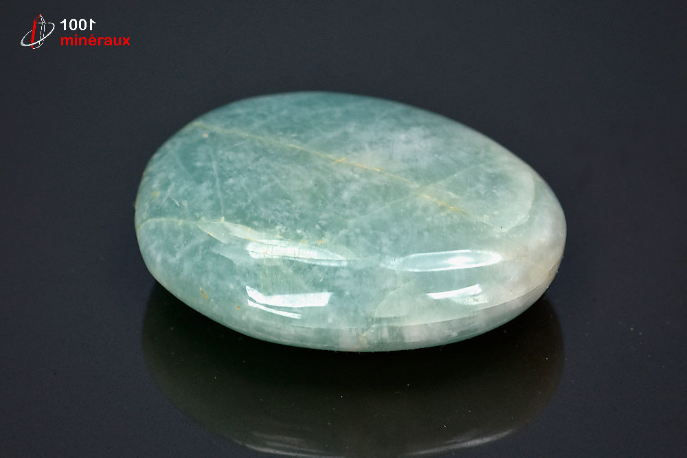 Minéral d'amazonite turquoise polie du Brésil