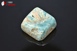 Aragonite bleue ou Calcite des Caraïbes polie - Madagascar - minéraux polis 3,1 cm / 31g / BK390 - Vignette | 1001 minéraux