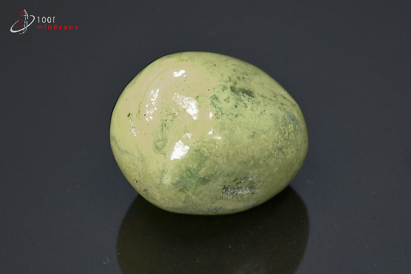 Minéral poli de serpentine verte du Pakistan