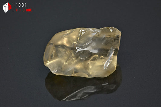 Minéral poli de citrine naturelle de Bolivie
