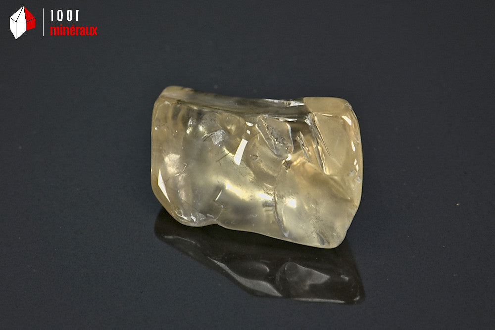 Minéral poli de citrine naturelle de Bolivie