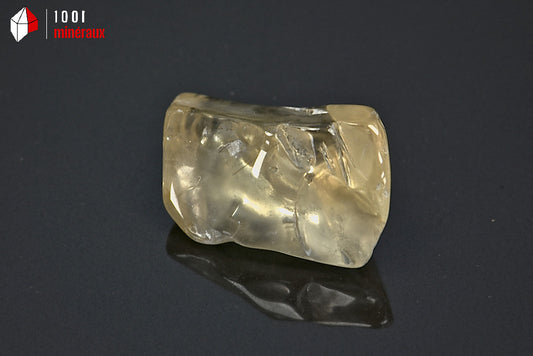 Minéral poli de citrine naturelle de Bolivie