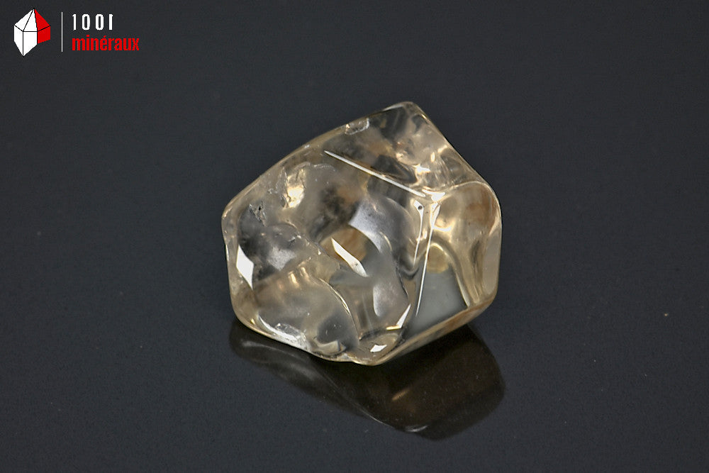 Minéral poli de citrine naturelle de Bolivie