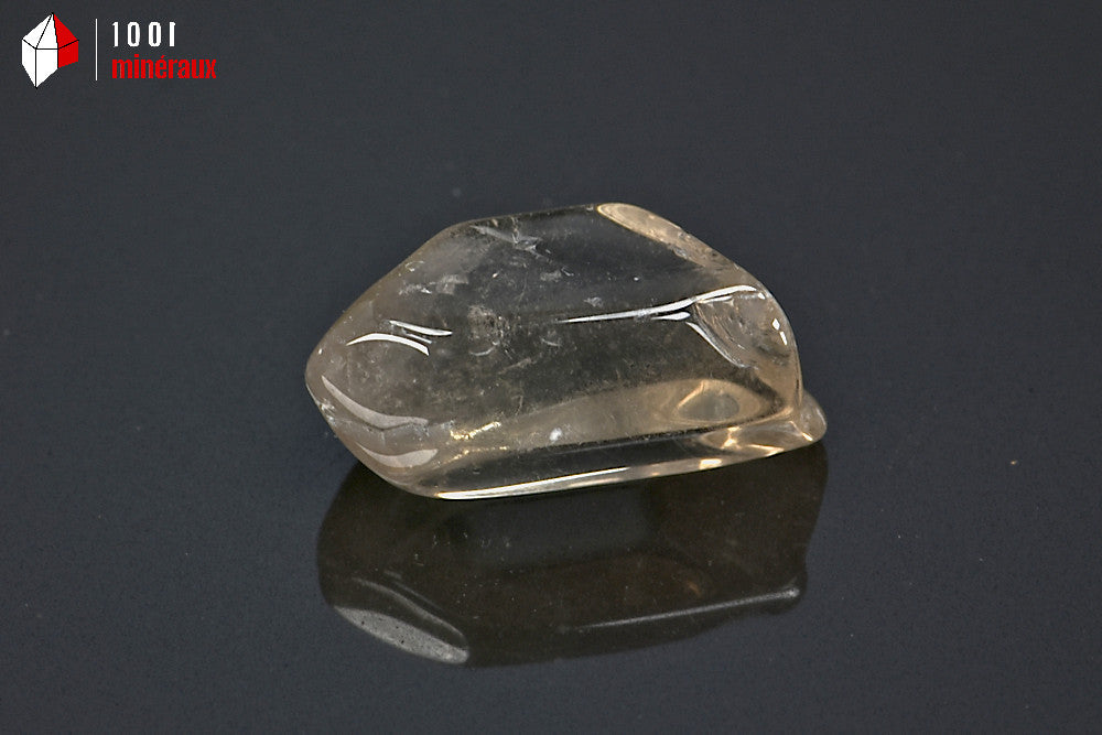 Minéral poli de citrine naturelle de Bolivie