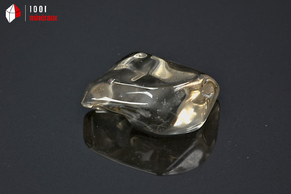 Minéral poli de citrine naturelle de Bolivie