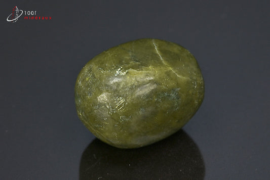 Minéral poli de serpentine verte du Pakistan