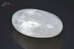 Sélénite polie en galet  - Maroc - minéraux polis 6,4 cm / 81g / BK443 - Vignette | 1001 minéraux