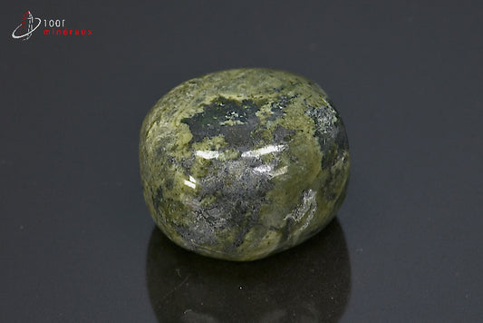 Minéral poli de serpentine verte du Pakistan