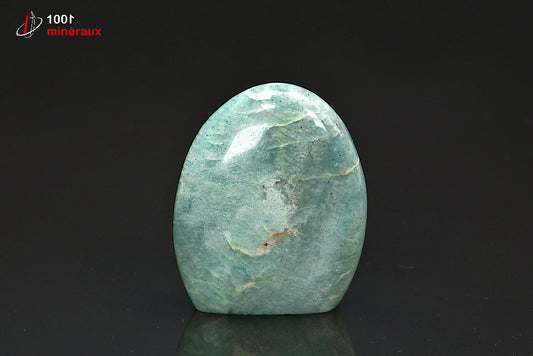 Minéral d'amazonite turquoise polie du Brésil