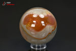 Sphère polie de Jaspe couleur - Madagascar - Sphère polie 7,4 cm / 564g / BK527 - Vignette | 1001 minéraux