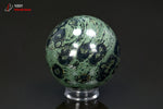 Sphère polie de Jaspe Kambala - Madagascar - Sphère polie 6,9 cm / 492g / BK528 - Vignette | 1001 minéraux