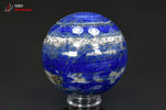 Sphère polie de Lapis Lazuli - Afghanistan - Sphère polie 8 cm / 816g / BK535 - Vignette | 1001 minéraux
