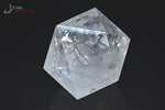 Icosaèdre en Cristal de roche poli - Brésil - minéraux polis 6,5 cm / 259g / BK593 - Vignette | 1001 minéraux