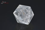 Icosaèdre en Cristal de roche poli - Brésil - minéraux polis 4,9 cm / 153g / BK599 - Vignette | 1001 minéraux