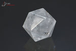 Icosaèdre en Cristal de roche poli - Brésil - minéraux polis 4,7 cm / 143g / BK603 - Vignette | 1001 minéraux