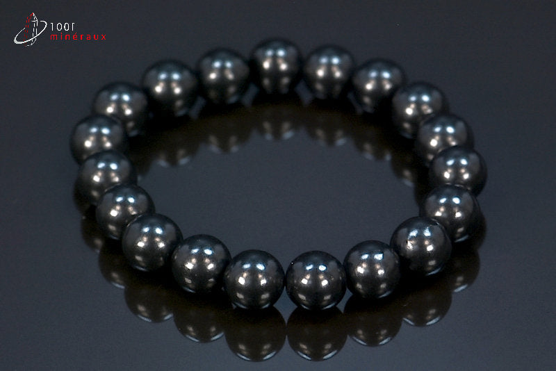 Bracelet en perles de shungite